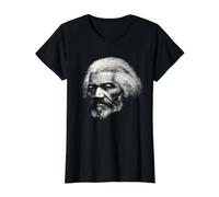 American Black History Frederick Douglass Teacher Value Graphic T-Shirt, Women, Black, L