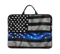 American Blue Line Flag Basics Laptop Carrying Bag, 16.5 Inch, Waterproof Sleeve