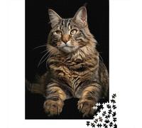 American Bobtail 1000-Piece Jigsaw Puzzle for Adults, 52x38cm/1000pcs, Quiet Home Activity, Evening Leisure And Year-Round Leisure