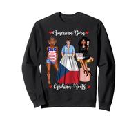 American Born Czechian Roots Black Womens African Sweatshirt