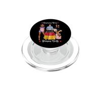 American Born German Roots Black Womens African PopSockets PopGrip for MagSafe