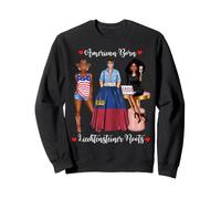 American Born Liechtensteiner Roots Black Womens African Sweatshirt
