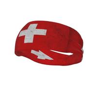 American Born Mexican Roots Flag Headbands for Women and Men | Breathable Fabric Keeps You Cool, Sweat Control Ensures Comfort, Stylish Fit For Running, Gym, And Yoga