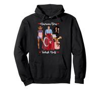 American Born Turkish Roots Black Womens African Pullover Hoodie