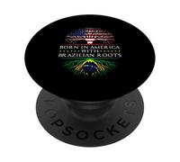 American Brazilian Brasil Culture Pride Brazil Heritage PopSockets Adhesive PopGrip