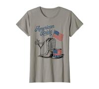 American Bride Western Bachelorette Party Tee T-Shirt