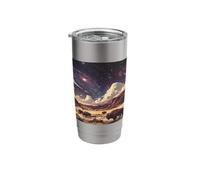 American Buffalo Cosmic Desert Galaxy Art Stainless Steel Insulated Tumbler