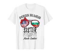 American Bulgarian Sister Bulgarian Roots Value Graphic T-Shirt