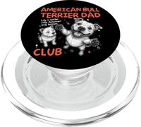 American Bull Terrier Dad Club Dog Dad Men Father's Day PopSockets PopGrip for MagSafe