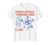American Bull Terrier Dad Club Dog Dad Men Father's Day T-Shirt
