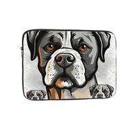 American Bulldog Head Laptop Case Sleeve 10 inch Laptop Bag Shockproof Computer Carrying Cover Protective Notebook Case