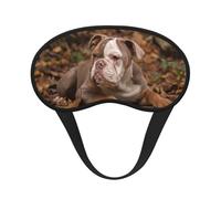 American Bulldog Puppy, Full Eye Covers Light Blocking Eye Masks Blackout Sleep Eye Muffs