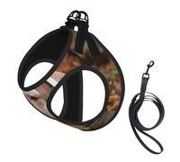 American Bulldog Puppy,Pet Harness,Adjustable Reflective Dog Harness,Pet Leash Vest,M