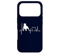 American Bully Dog My Heartbeat EKG Funny Dogs My Cardio Case for iPhone 17 Pro