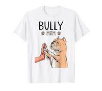 American Bully Mom Dog Mama Dog Holder T-Shirt