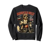 American Bully ride motorbike play soccer footbal DIGOR Sweatshirt