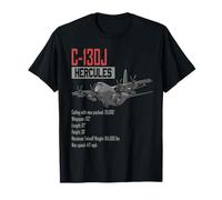 American C-130J Super Hercules military transport aircraft T-Shirt