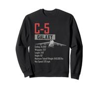 American C-5 Galaxy military transport aircraft Sweatshirt