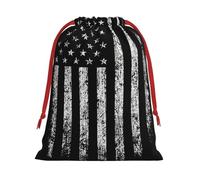 American Camouflage Super Soft Velvet Christmas Storage Bag Festival Promotion Annual Celebration and Daily Use