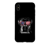 American Cane Corso USA Flag sunglasses dog Owner Case for iPhone XS Max