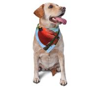 American Cardinal Pet Bandana-Triangle Scarf for Cats Dogs Adjustable