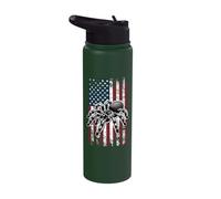 American Chilean Rose Tarantula US Tarantula Stainless Steel Insulated Water Bottle
