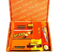 American Chocolate Gift Box | Peanut Butter Set by Dolci Di Lechlade | Pieces Cups American Sweets Mothers Day Easter Egg Present Birthday
