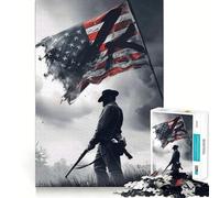 American Civil War Adults 1000 Piece Jigsaw Puzzle Recall Fun Play Premium Laser Cut Quality Quiet Time Mind Exercise at Home (50x75cm)