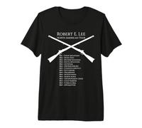 American Civil War Robert E. Lee North American Tour Premium T-Shirt