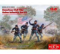 ICM 1:35 - American Civil War Union Infantry. Set #2
