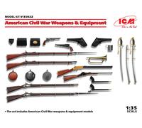 American Civil War Weapons & Equipment 1:35 Plastic Model Kit ICM