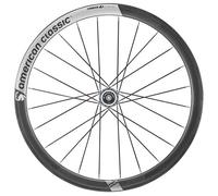 American Classic Carbon 40 Road Wheel Set 100/130 mm Black / Grey