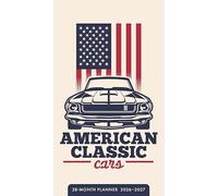 American Classic Cars 28-Month Pocket Planner 2026-2027, 2-Year Calendar