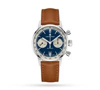 Hamilton Intra-Matic Men's Brown Leather Srtap Watch
