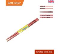 American Classic Pink Drumsticks for Kids - Hickory - Ideal for 3 to 8