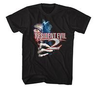 American Classics Resident Evil 2 Horror Science Fiction Film Video Game Eye Hand Adult T-Shirt Black