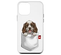 American Cocker Spaniel Dog In Pocket Peeking Cute Puppy Dog Case for iPhone 12 mini