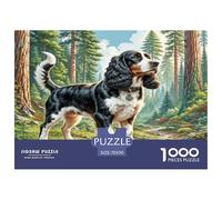 American Cocker Spaniel Jigsaw Puzzles Puzzles for Adults Kids. 1000 Pieces Impossible Challenge Toy Educational Game Home Decoration for Adults& Kids Age 14 Years Up 70x50cm/1000pcs