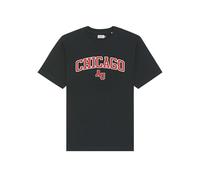 AMERICAN COLLEGE USA T Shirts Manches Courtes Hommes Femmes, Noir, S