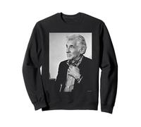 American Conductor Leonard Bernstein By Michael Grecco Sweatshirt