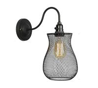 American Country Barn Lamp Nordic Postmodern Plug in Bar Restaurant Hotel Living Room Aisle Staircase Cafe Wrought Iron Wall Lamp Modern Chandeliers