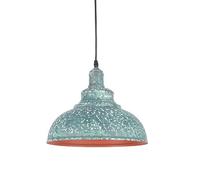 American Country Hanging Light, E26 1-Head Industrial Ceiling Lighting Fixture, Retro Restaurant Pendant Light, Height Adjustable Antique Lantern, for Cafe, Dining