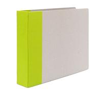 American Crafts 12 x 12-inch Modern D-Ring Album, Key Lime