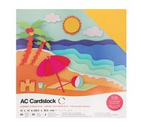 American Crafts 376988 Variety Cardstock, Multi-Colour, 12 x 12-Inch, Pack of 60