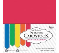American Crafts - American Crafts Core'dinations 12 x 12 Inch Value Pack Over The Rainbow 20 Sheets - Not Applicable Unisex-Adult