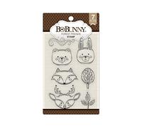 American Crafts Bobunny Stamps-Forest Friends