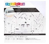 AMERICAN CRAFTS CARDSTOCK Pack 12X12, White/Textured, One Size
