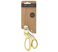 American Crafts Cutup Scissors 8-inch Gold Metal, Acrylic, Multicolour, 1.27x6.98x22.22 cm