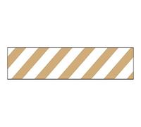 American Crafts Gold Stripe-Glitter Ribbon 7/8 3Y, Acrylic, Multicolour, 8.12x7.87x2.46 cm