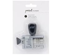 American Crafts Point Planner Stamp Date, Rubber, 6.25 inches by 4.25 inches